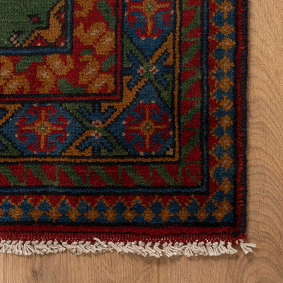 שטיח קאבול ירוק ראנר 202*97 KABUL