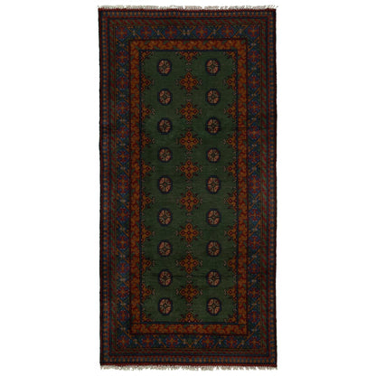 שטיח קאבול ירוק 202*100 KABUL