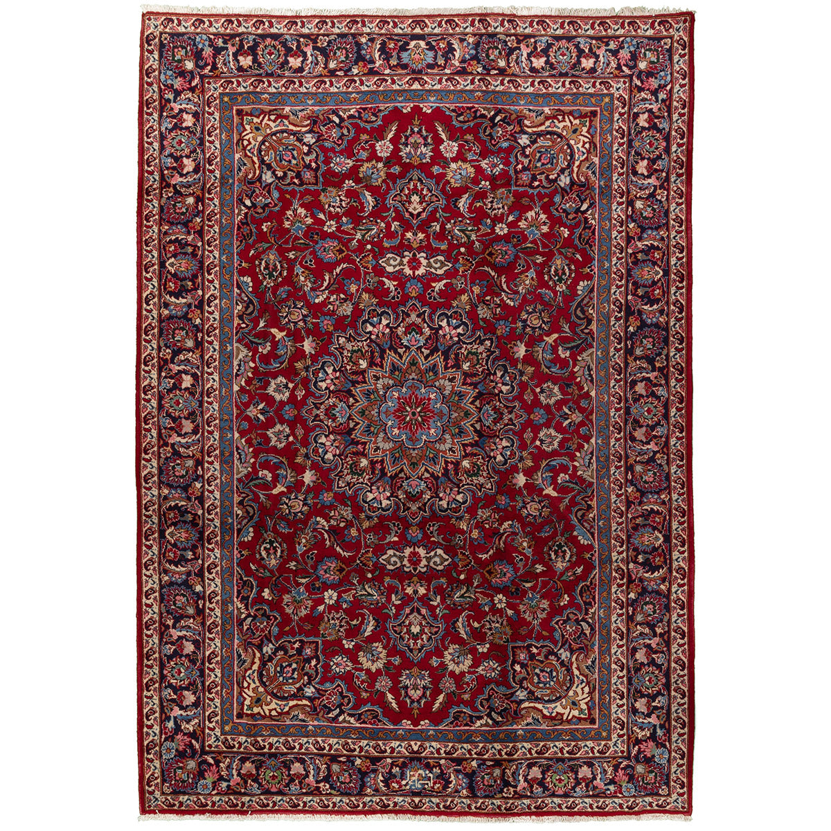 שטיח פרסי קשאן אדום 298*184 KASHAN