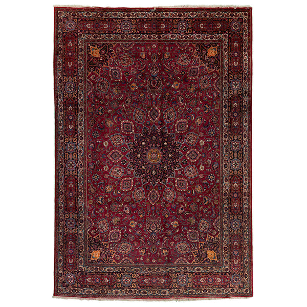 שטיח קשאן אדום 359*245 KASHAN