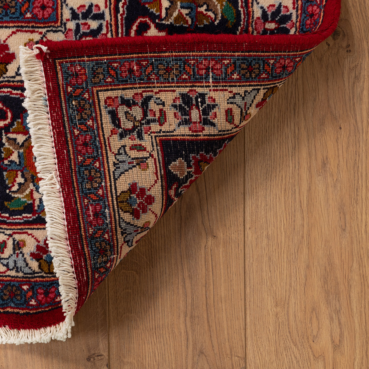 שטיח פרסי קשאן אדום 343*249 KASHAN 