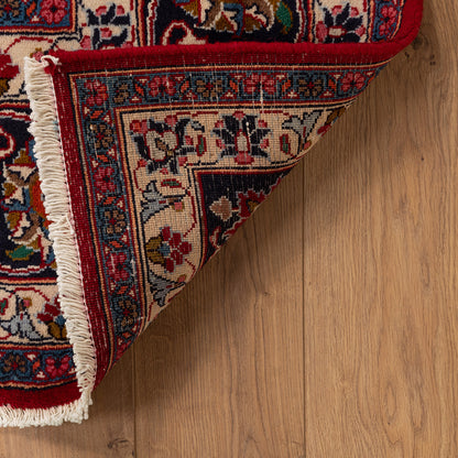 שטיח פרסי קשאן אדום 343*249 KASHAN 