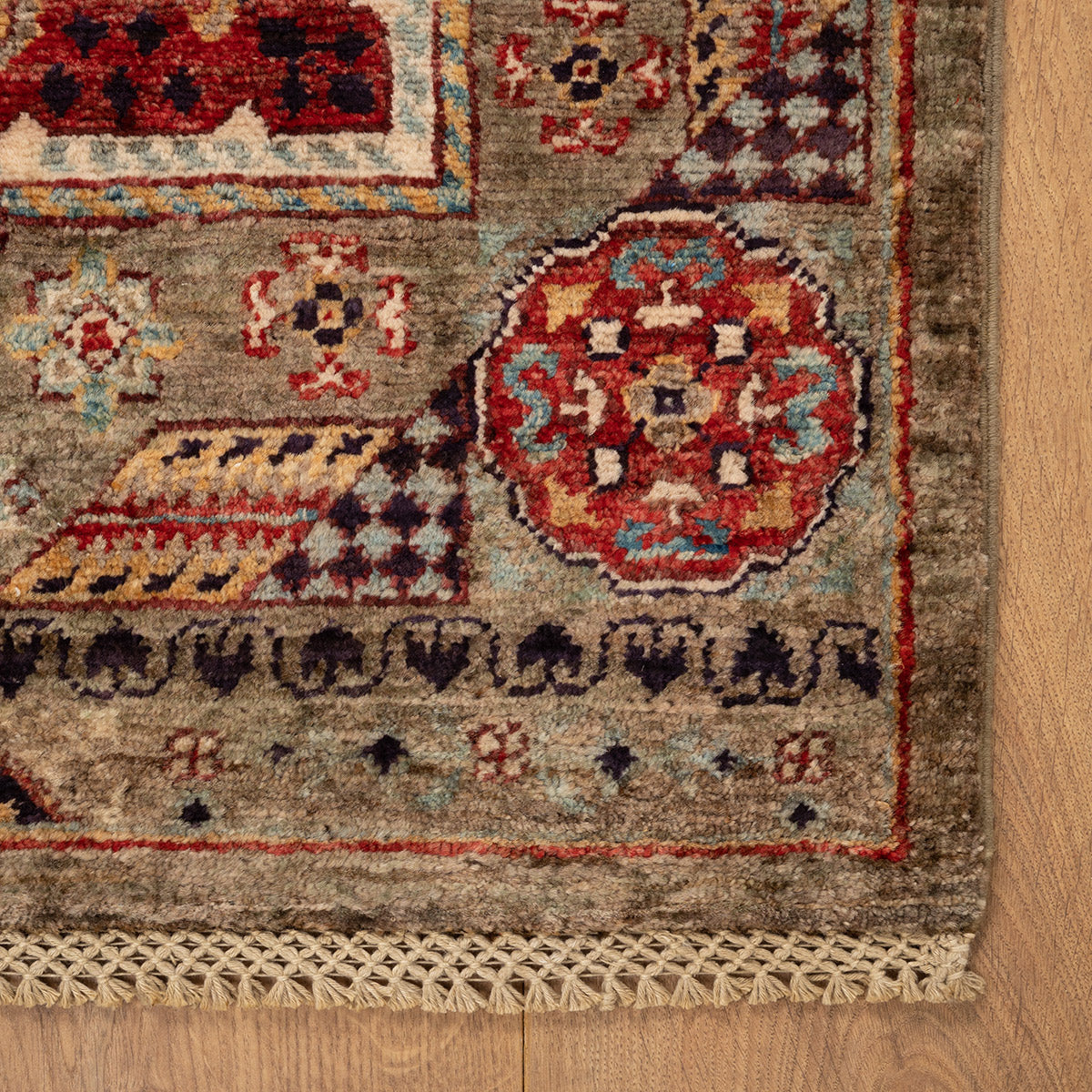 שטיח סוזני אפור ראנר 300*81 SUZANI