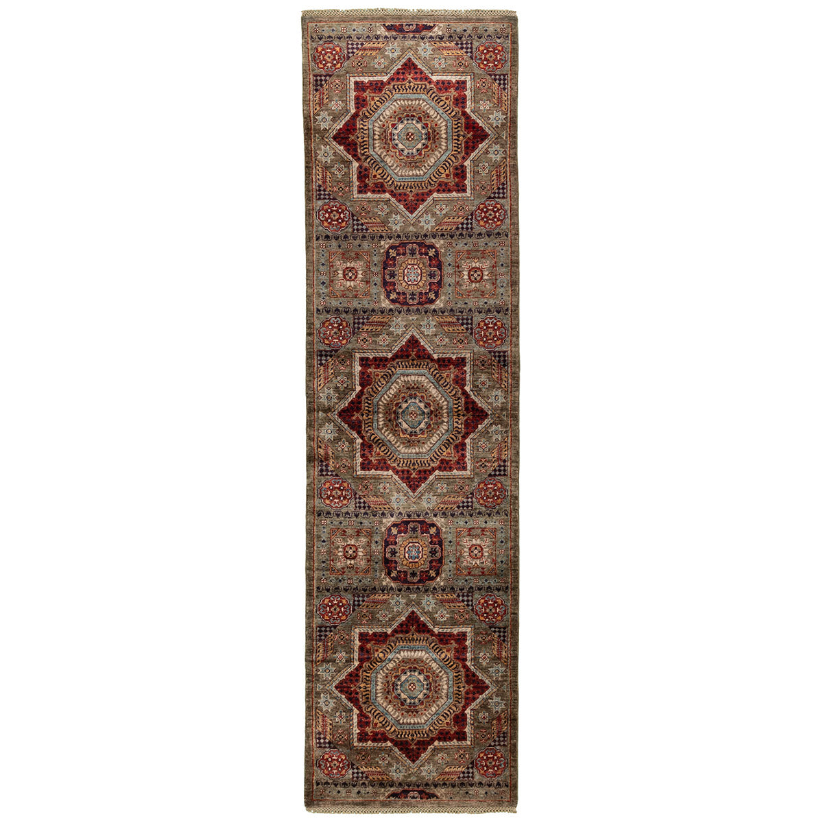 שטיח סוזני אפור ראנר 300*81 SUZANI