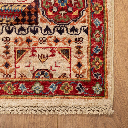 שטיח סוזני בז' ראנר 298*84 SUZANI