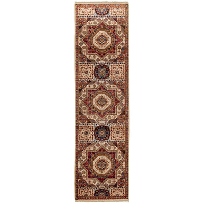 שטיח סוזני בז' ראנר 298*84 SUZANI