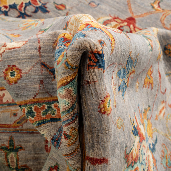 שטיח ארזו אפור 296*208 AREZU - hover