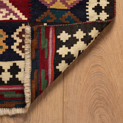 שטיח קילים קשקאי צבעוני 221*150 KILIM