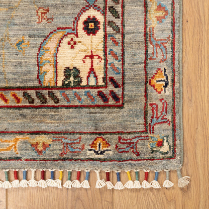 שטיח ארזו אפור ראנר 308*79 AREZU