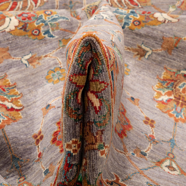 שטיח ארזו אפור 375*279 AREZU - hover