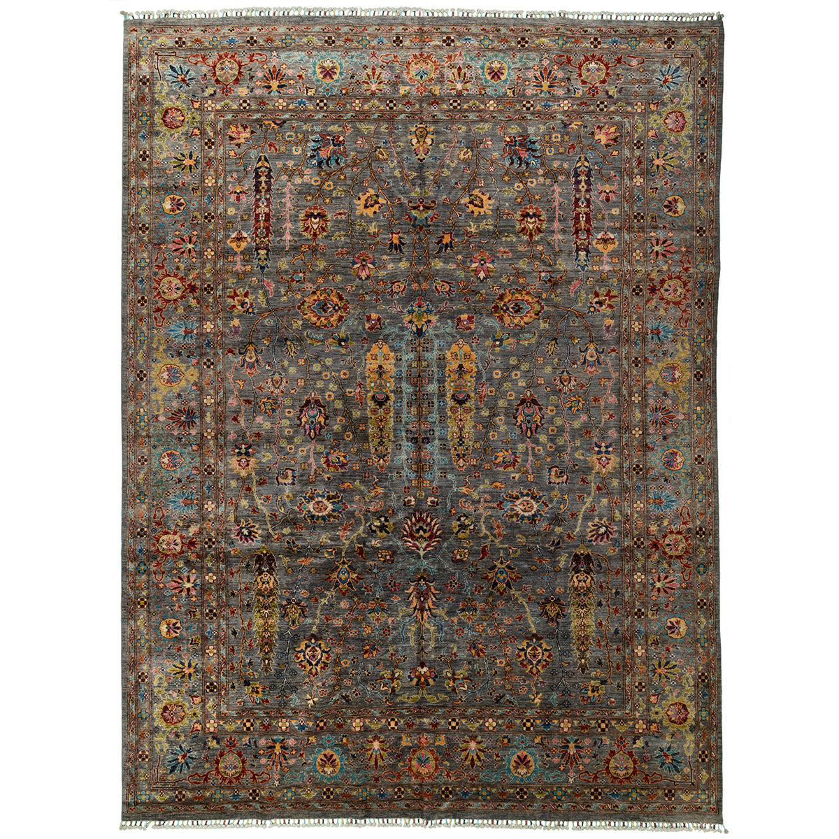 שטיח אריאנה -  ארזו אפור 358*268 AREZU