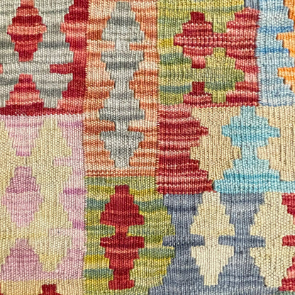 שטיח קילים פרסי רטרו 00 אפור 297*200 KILIM