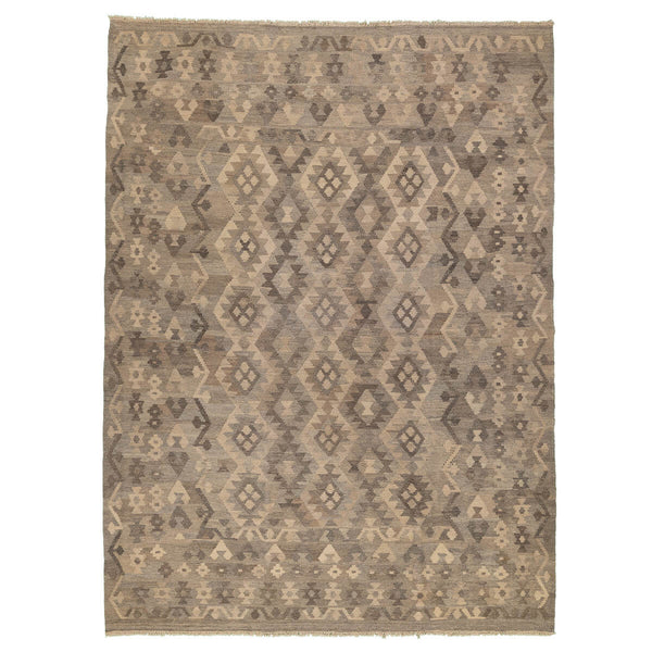 שטיח קילים פרסי רטרו בז' 252*190 KILIM