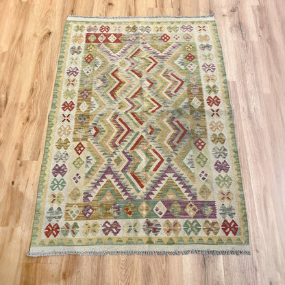 שטיח קילים פרסי רטרו 00 צבעוני 144*103 KILIM