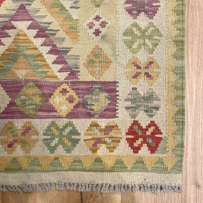 שטיח קילים פרסי רטרו 00 צבעוני 144*103 KILIM