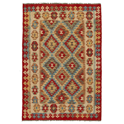 שטיח קילים פרסי רטרו צבעוני 154*104 KILIM