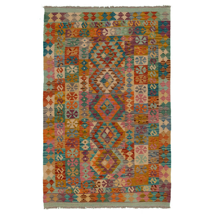 שטיח קילים פרסי רטרו צבעוני 160*104 KILIM