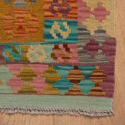 שטיח קילים פרסי רטרו צבעוני 160*104 KILIM