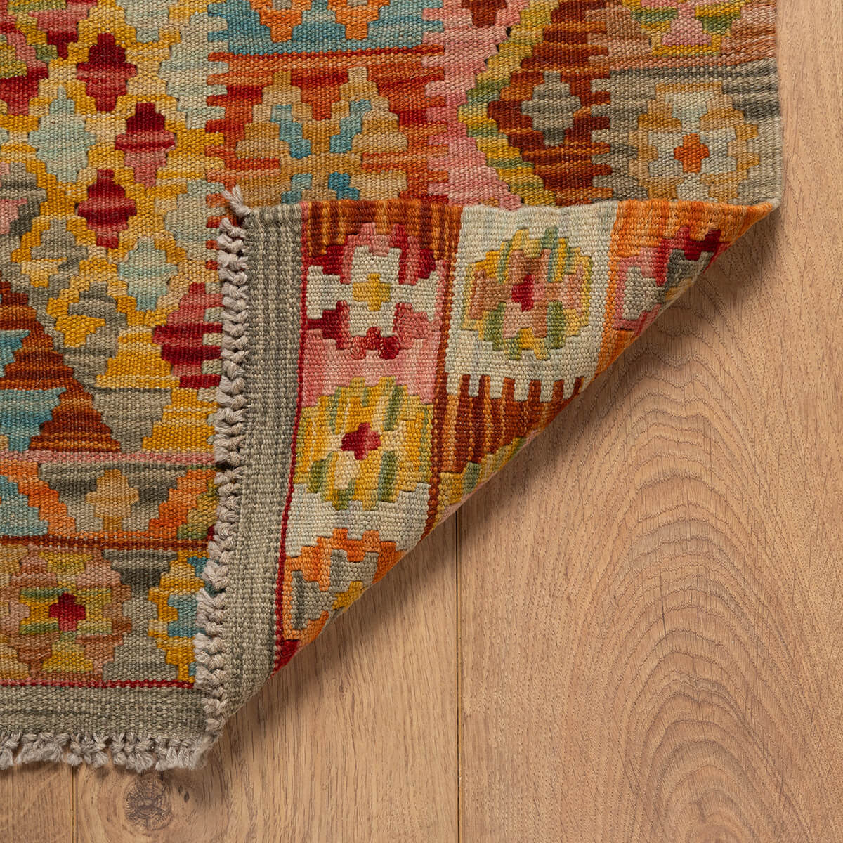 שטיח קילים פרסי רטרו צבעוני 156*107 KILIM