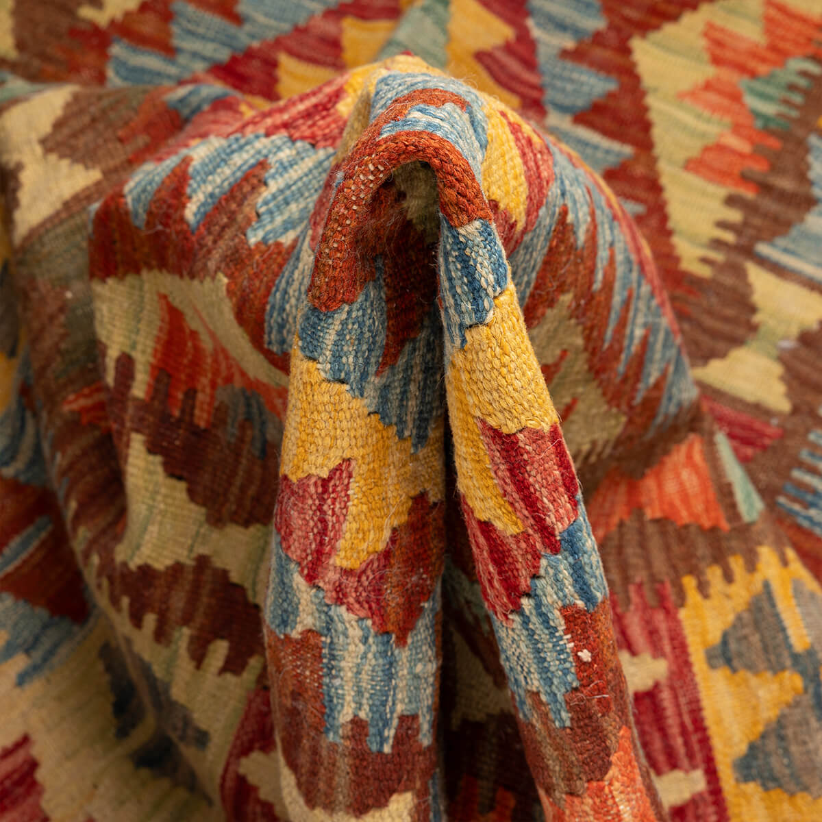 שטיח קילים פרסי רטרו צבעוני 200*110 KILIM