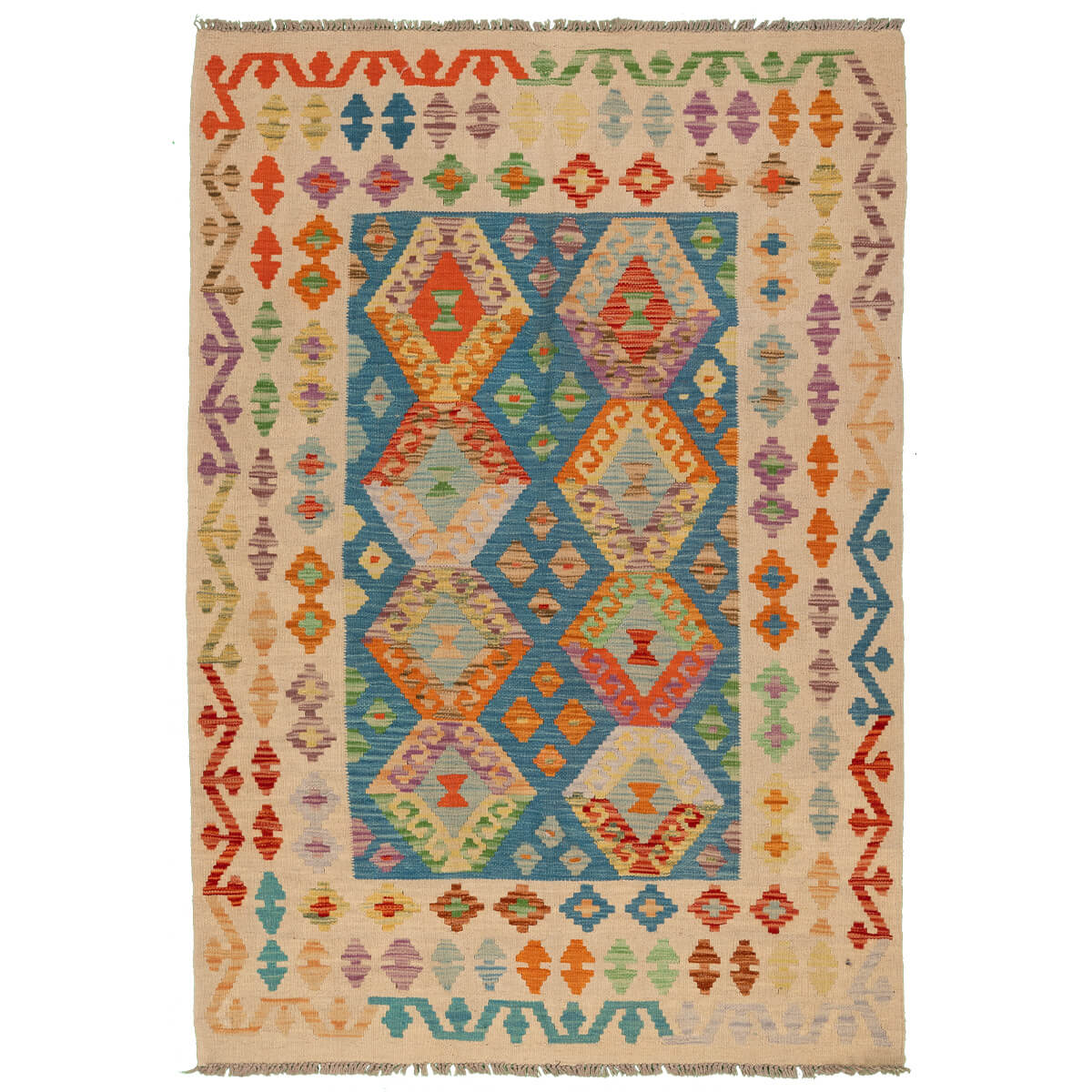 שטיח קילים פרסי רטרו צבעוני 176*121 KILIM