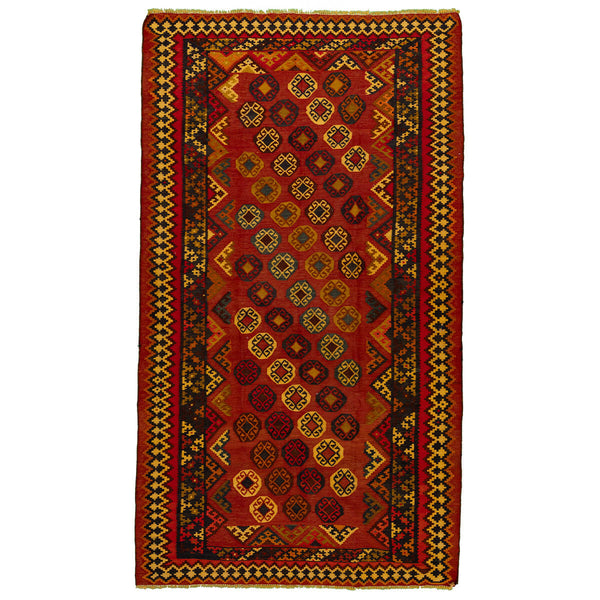 שטיח קילים קשקאי פרסי צבעוני 259*144 KILIM