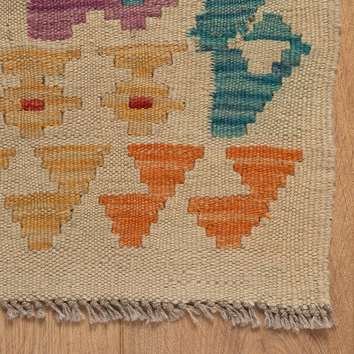 שטיח קילים פרסי רטרו צבעוני 207*151 KILIM