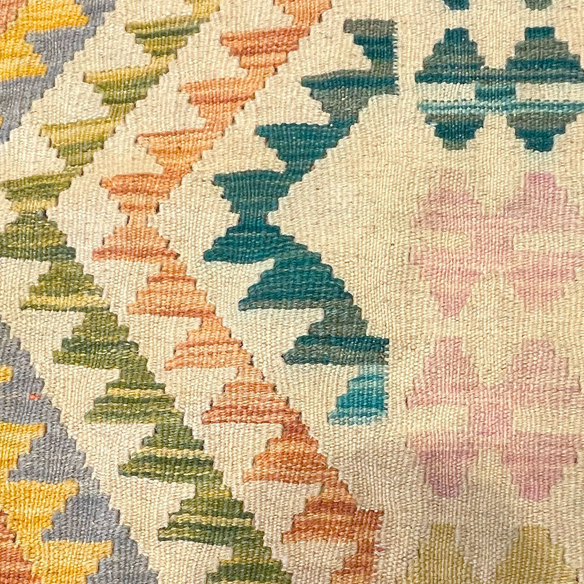 שטיח קילים פרסי רטרו 00 צבעוני 197*153 KILIM
