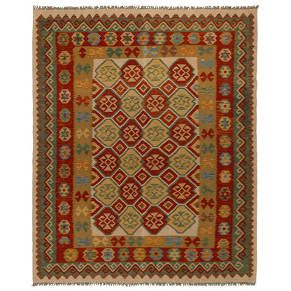 שטיח קילים פרסי רטרו 00 צבעוני 200*153 KILIM