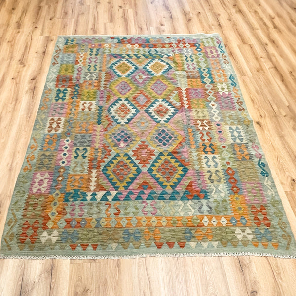 שטיח קילים פרסי רטרו 00 צבעוני 237*185 KILIM