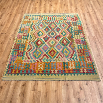 שטיח קילים פרסי רטרו 00 צבעוני 249*181 KILIM