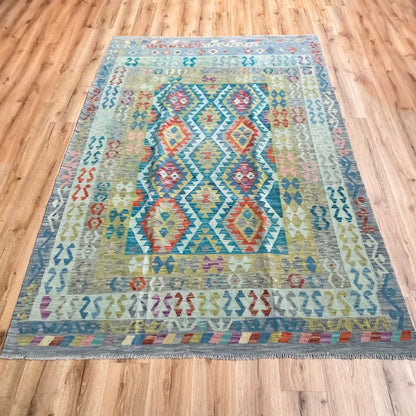 שטיח קילים פרסי רטרו 00 צבעוני 248*184 KILIM