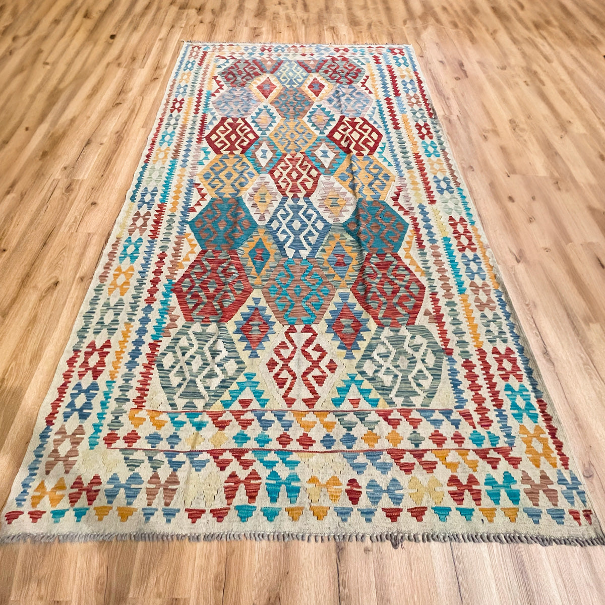 שטיח קילים פרסי רטרו 00 צבעוני 320*199 KILIM