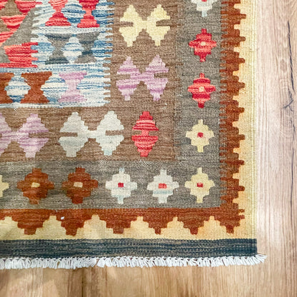 שטיח קילים פרסי רטרו 00 צבעוני 282*200 KILIM