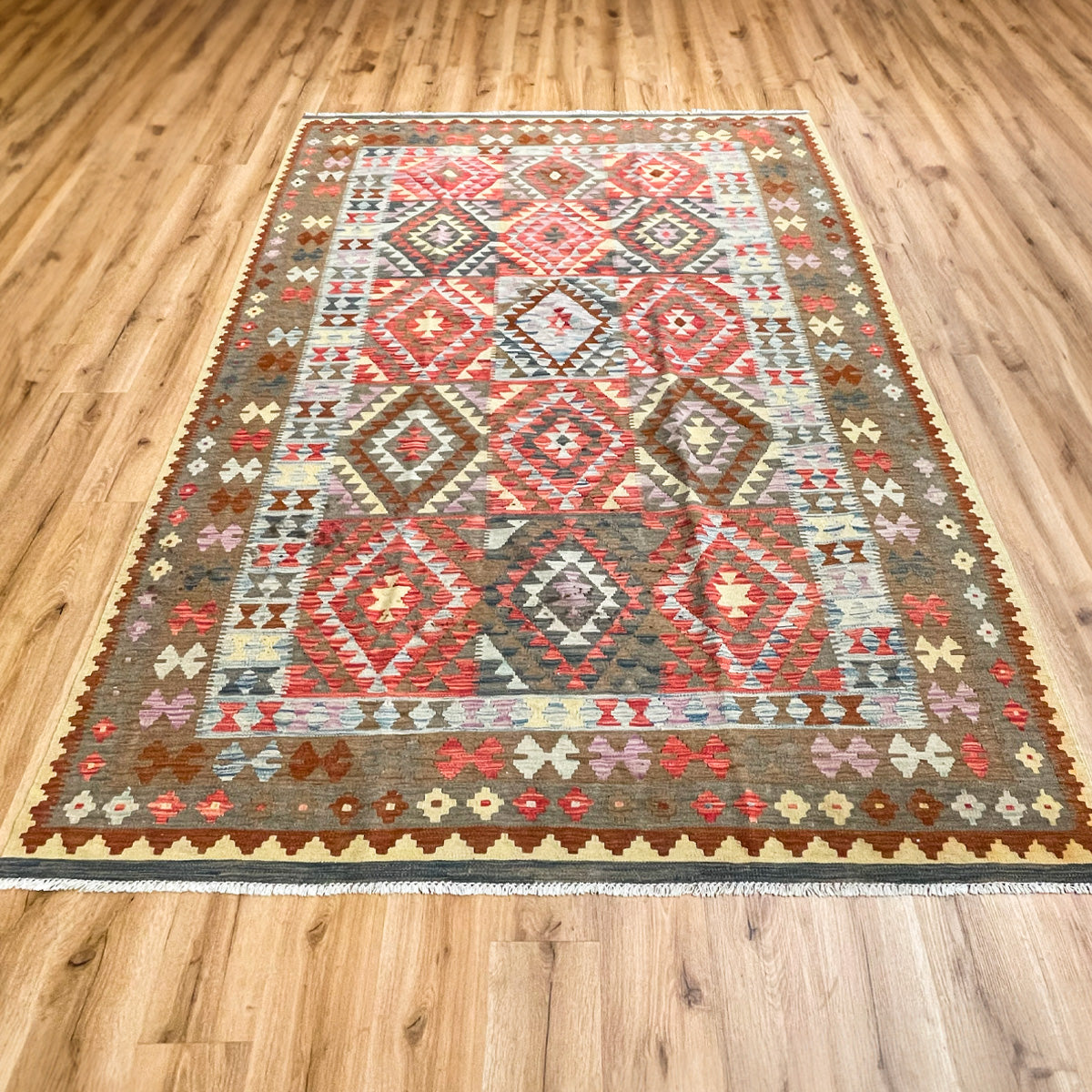 שטיח קילים פרסי רטרו 00 צבעוני 282*200 KILIM