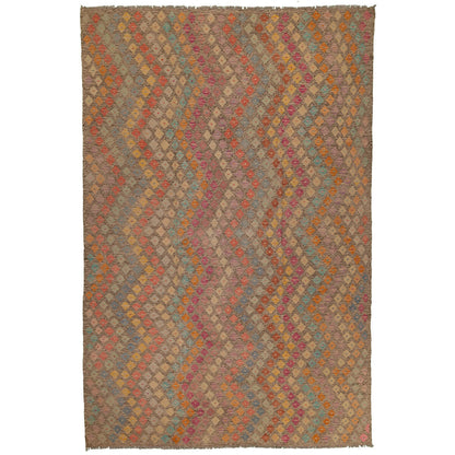 שטיח קילים פרסי רטרו צבעוני 303*200 KILIM