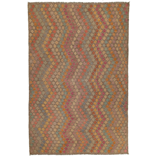 שטיח קילים פרסי רטרו צבעוני 303*200 KILIM