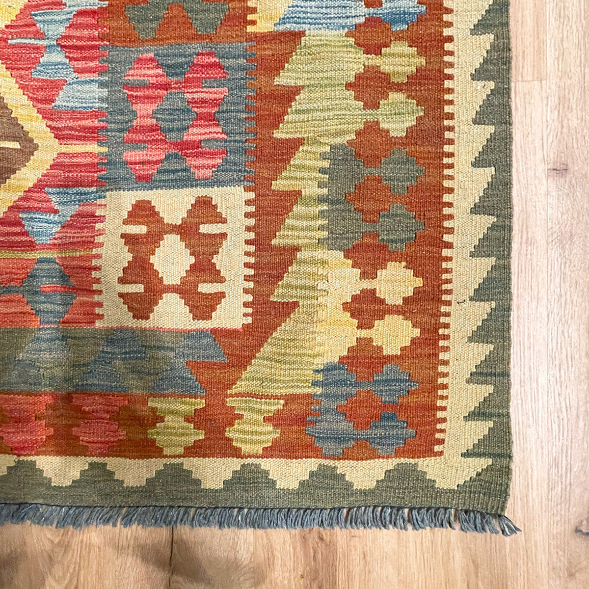 שטיח קילים פרסי רטרו 00 צבעוני 298*203 KILIM