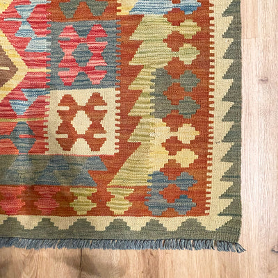 שטיח קילים פרסי רטרו 00 צבעוני 298*203 KILIM