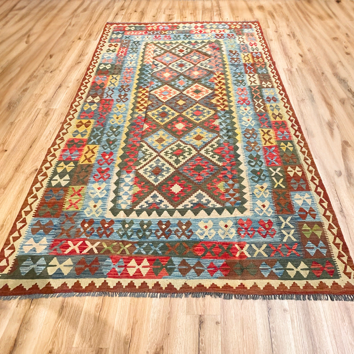 שטיח קילים פרסי רטרו 00 צבעוני 315*209 KILIM