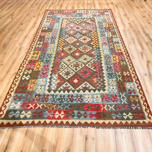 שטיח קילים פרסי רטרו 00 צבעוני 315*209 KILIM
