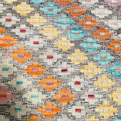 שטיח קילים פרסי רטרו ענתיק וואש 00 צבעוני 241*177 KILIM