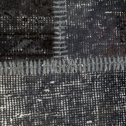 שטיח טלאים שחור 242*170 PATCH