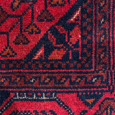 שטיח סופר חל ממדי בלג'יק 00 אדום 193*124 HAL