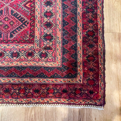 שטיח אוזבקי 00 אדום 191*144 UZBEK