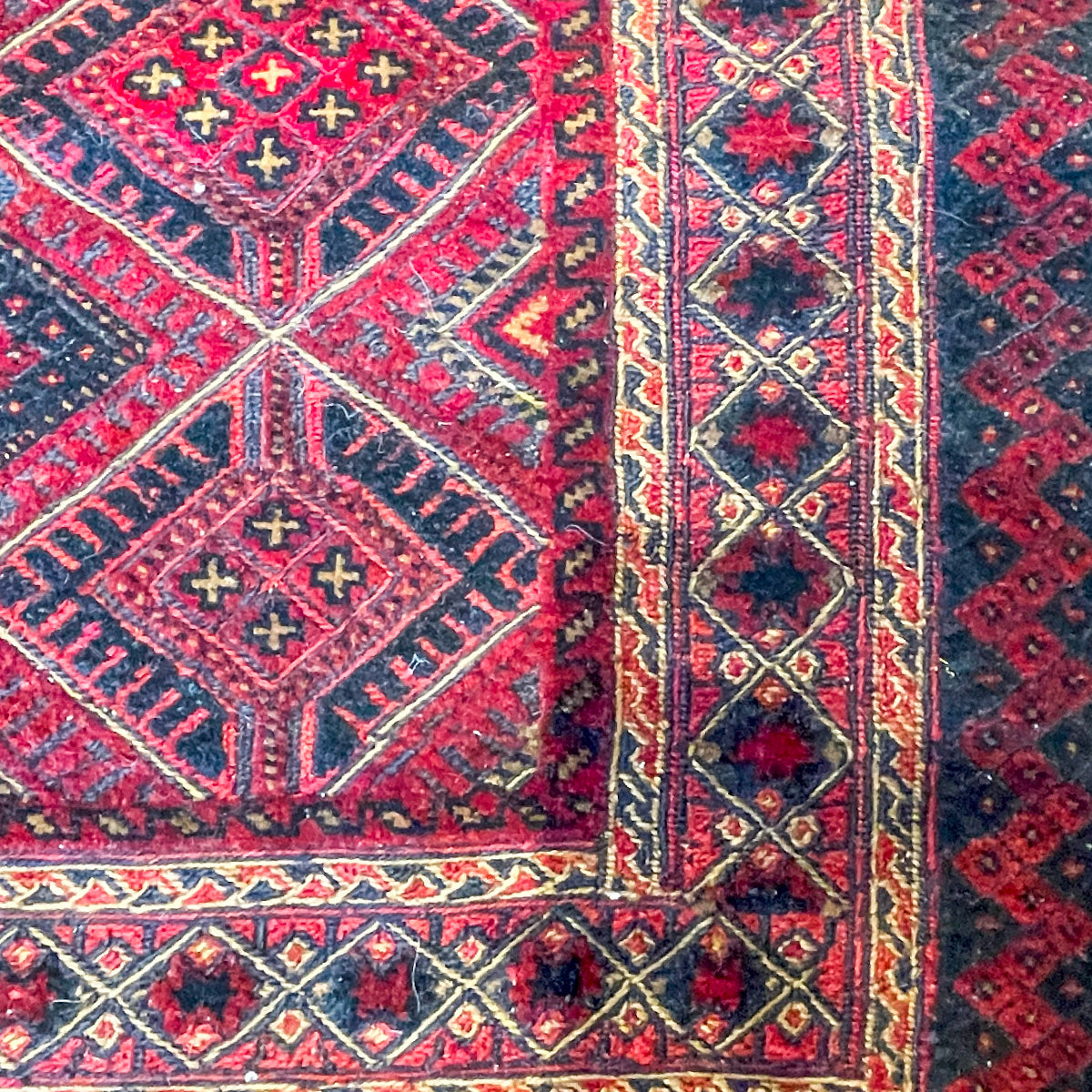 שטיח אוזבקי 00 אדום 191*144 UZBEK