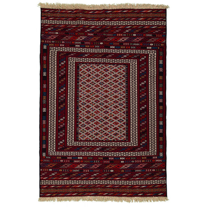 שטיח סומק אפשר 00 צבעוני 198*132 SUMAK