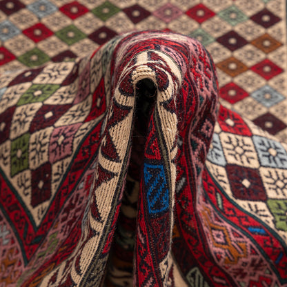 שטיח סומק אפשר משי צבעוני 193*118 SUMAK