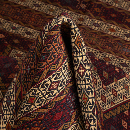 שטיח סומק אפשר משי צבעוני 187*123 SUMAK