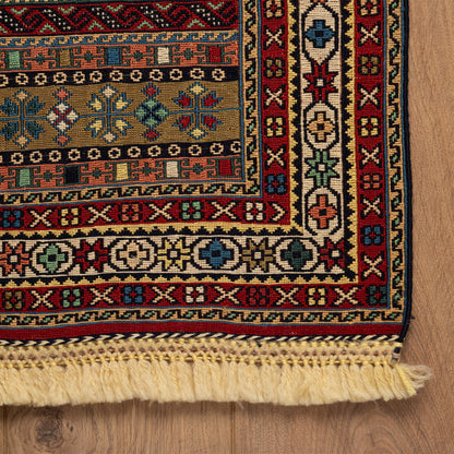 שטיח סומק אפשר משי צבעוני 210*134 SUMAK